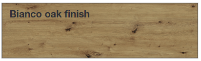 Bianco Oak Glass